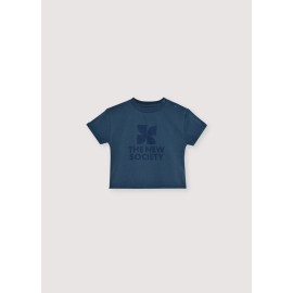 TNS Logo Baby T-shirt Void Blue
