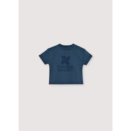 TNS Logo Baby T-shirt Void Blue