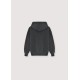 TNS Logo Hood Sweatshirt Galactic Grey Melange