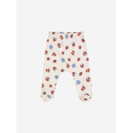 All over toys footed leggings