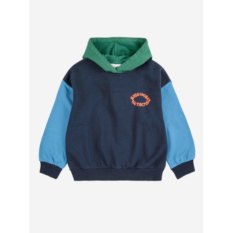 Tic Tac Toe color block hoodie