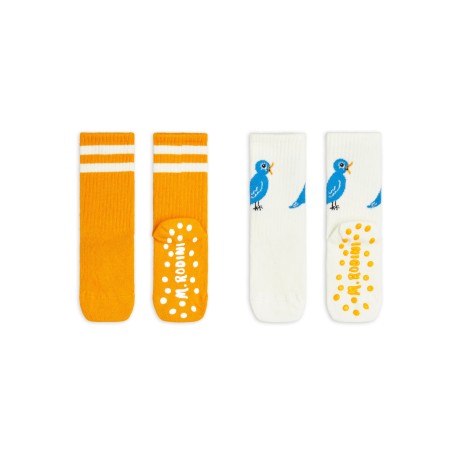 Bird 2-pack anti-slip socks
