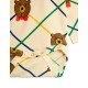 Bear check newborn baby set
