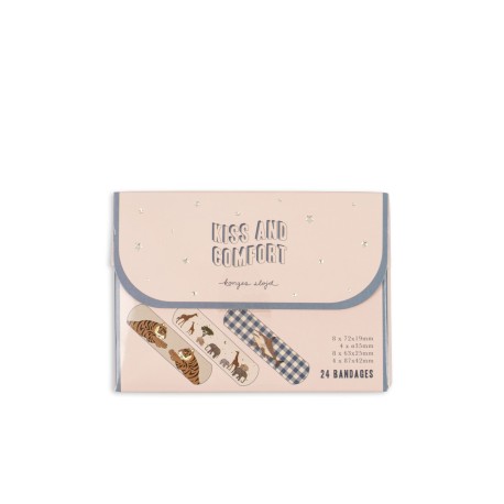 Kiss and comfort bandages - blue