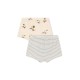 Basic 2 pack boy boxers - Kubi