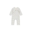 Basic Newborn onesie - Stripe blue