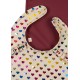 2 Pack Dinner bib - coeur glitter