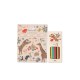 Activity book with color pencils - multi