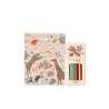 Activity book with color pencils - multi