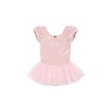 Ballerina dress - ash rose