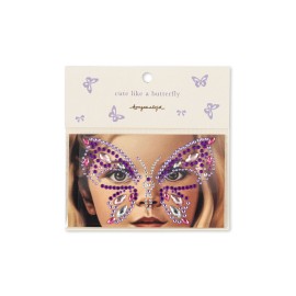 Butterfly Face jewels - purple