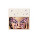 Butterfly Face jewels - purple