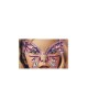 Butterfly Face jewels - purple