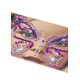 Butterfly Face jewels - purple
