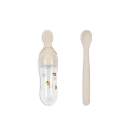 Food feeding set - lemon
