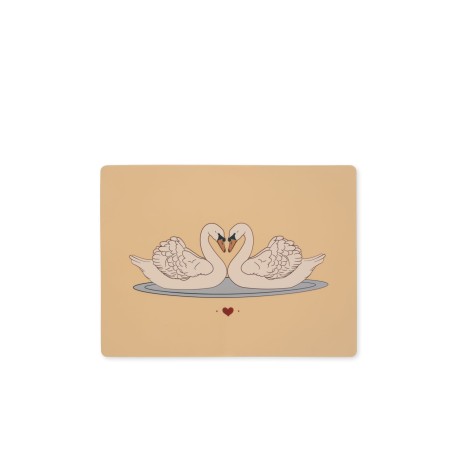 PLACEMAT SILICONE - swan