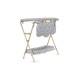 Doll changing table - Fleur rosier