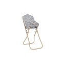 Doll high chair - Fleur rosier