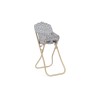 Doll high chair - Fleur rosier