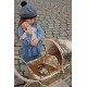 Sparkly doll pram