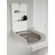 Sebra wall mounted Changing Table