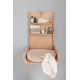 Sebra wall mounted Changing Table - wooden edition