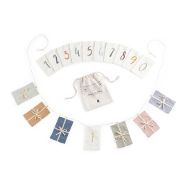 Birthday flag bunting- gifts, numbers 0-9