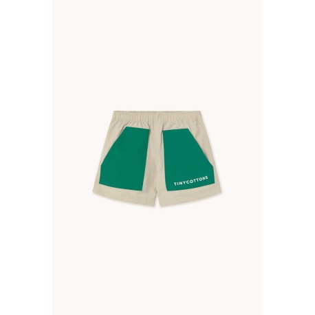Color block shorts