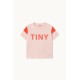 Tiny Color block tee - pink