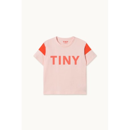Tiny Color block tee - pink