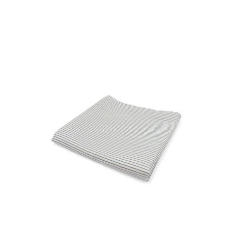 Big Muslin Swaddle - Stripe blue