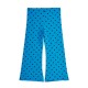 Polka flared trousers
