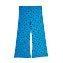 Polka flared trousers
