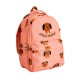 Doggies school backpack - pink