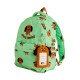 Doggies school backpack - green