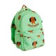 Doggies school backpack - green