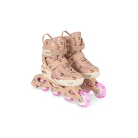Light up roller skates - cherry