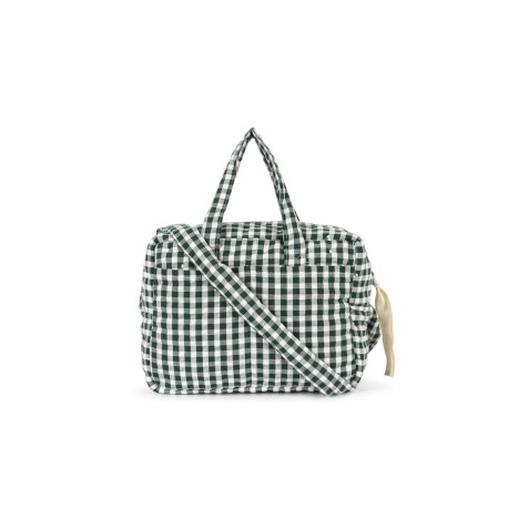 Doll bag - green check