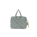 Doll bag - green check