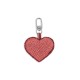 Beaded key chain - cherry