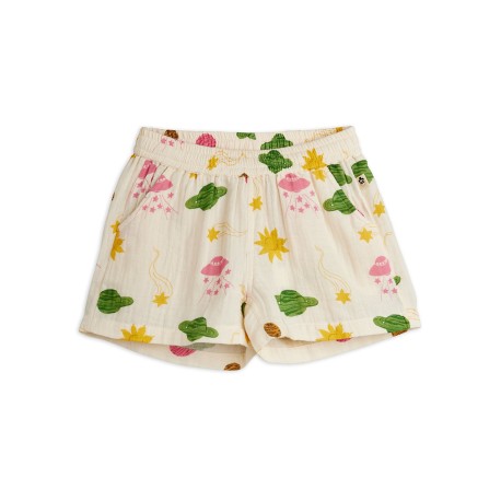 Space muslin shorts