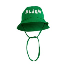 Alien baby hat - green