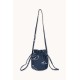 Big Swans denim bucket bag
