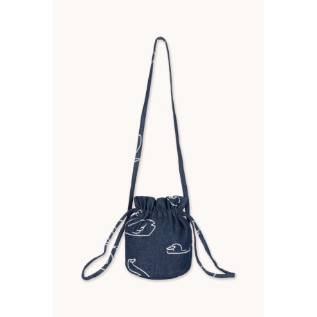 Big Swans denim bucket hat