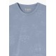 Tiny Giverny knitted tee