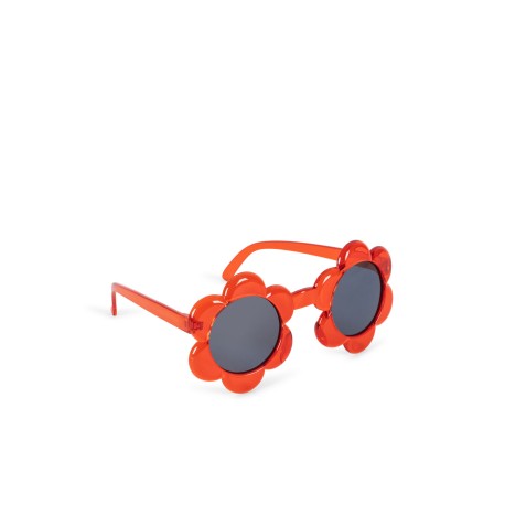 SUNGLASSES BABY FLOWER - red