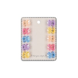 10 pack flower hair clamps