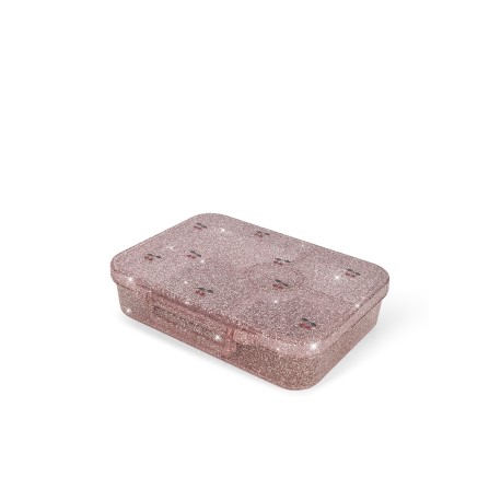 Bento lunch box - cherry glitter