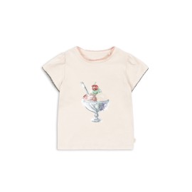 Famo puff tee - buttercream