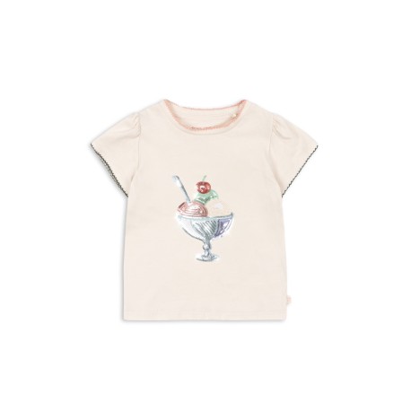 Famo puff tee - buttercream